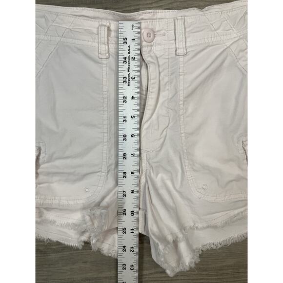 American Eagle ‘90s Boyfriend Shorts Very Pale Pink Women’s Size 6 - Picture 3 of 8